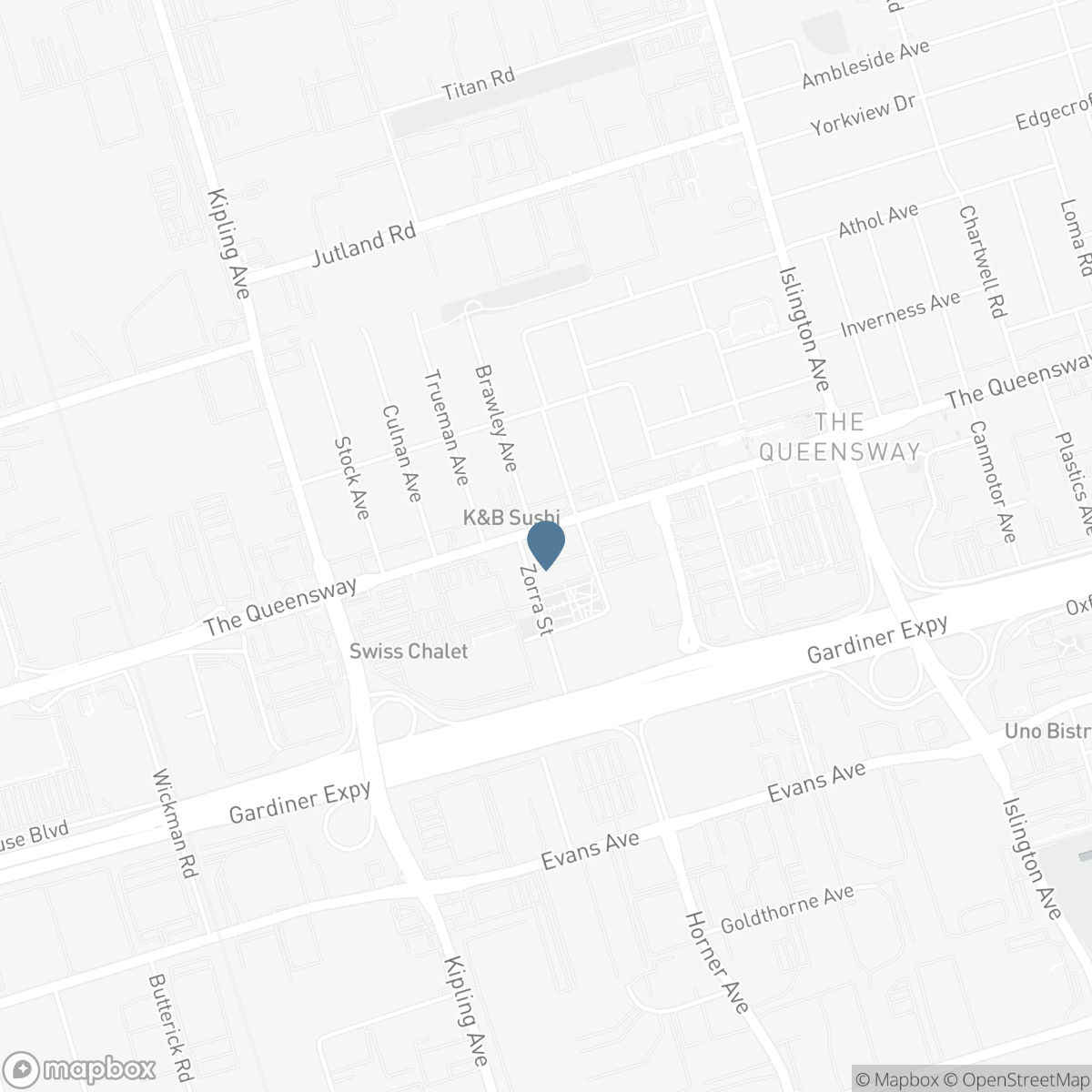 710 - 1185 THE QUEENSWAY, Toronto, Ontario M8Z 1R2